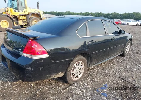 2010 Chevrolet Impala Police from USA, damaged, VIN 2G1WD5EM7A1113059